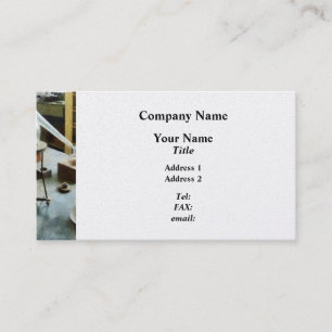 Retort in Chem Lab - Platinum Finish Business Card