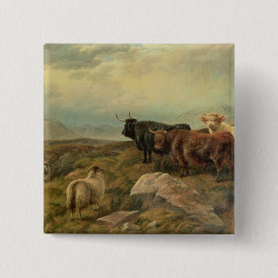 Retribution 15 Cm Square Badge