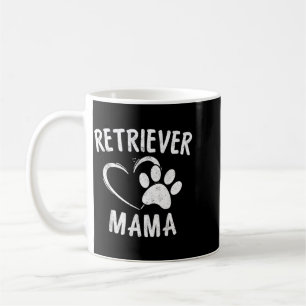 Retriever Mama Gift Black Golden Dog Mum Flying Coffee Mug