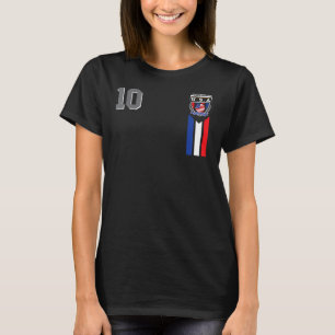 Retro10 American Football USA Soccer USA Fan's T-Shirt