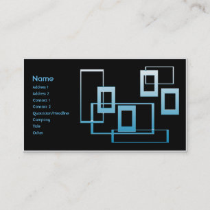 Retro 101 business card