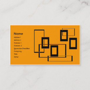 Retro 102 business card