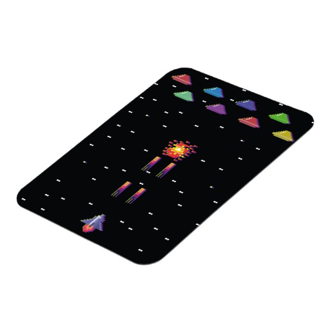 Retro 1908s Video game arcade Magnet (Left Side)