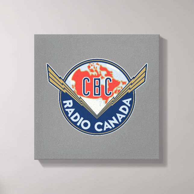 Retro 1940-1958 canvas print (Front)