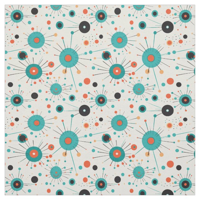 Retro 1950's Atomic Fabric (Swatch)