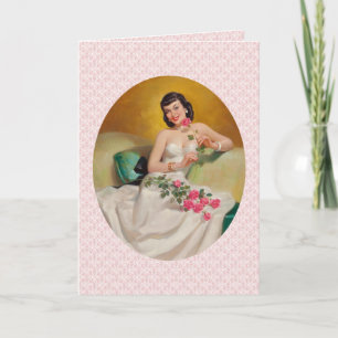 Retro 1950s Love Card