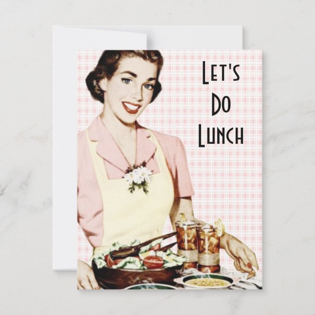 Retro 1950s Luncheon (Front)