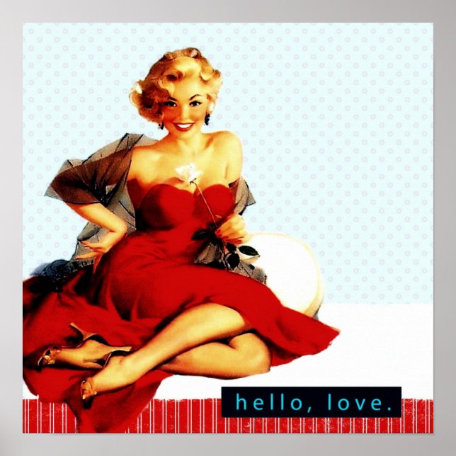 Retro 1950's poster (Front)