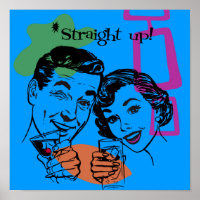Retro 1950's Poster- Original art by Cindy Higby