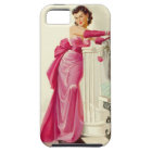 Retro 1950s Woman With Roses