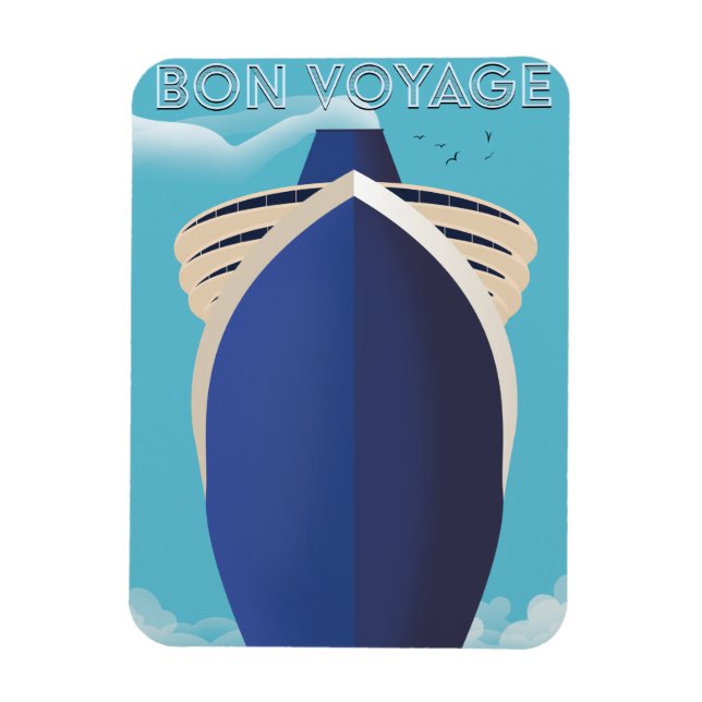 Retro 1960 Flowers Magnet (Vertical)