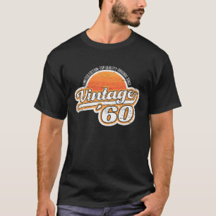 Retro 1960'S 60Th Birthday Funny Vintage Retro T-Shirt