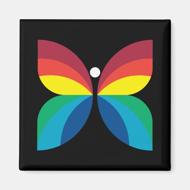 Retro 1966-1974 magnet (Front)