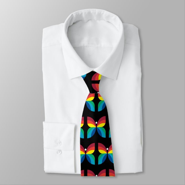 Retro 1966-1974 tie (Tied)