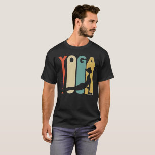 Retro 1970's Style Yoga T-Shirt
