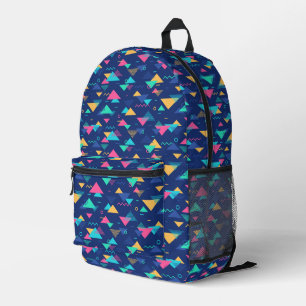Retro 1980's Pattern Printed Backpack