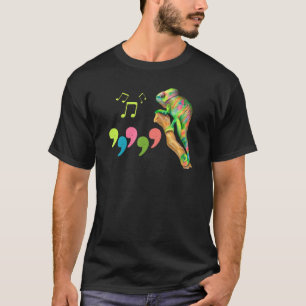 Retro 1980u2019s Pop Chameleon Pun T-Shirt
