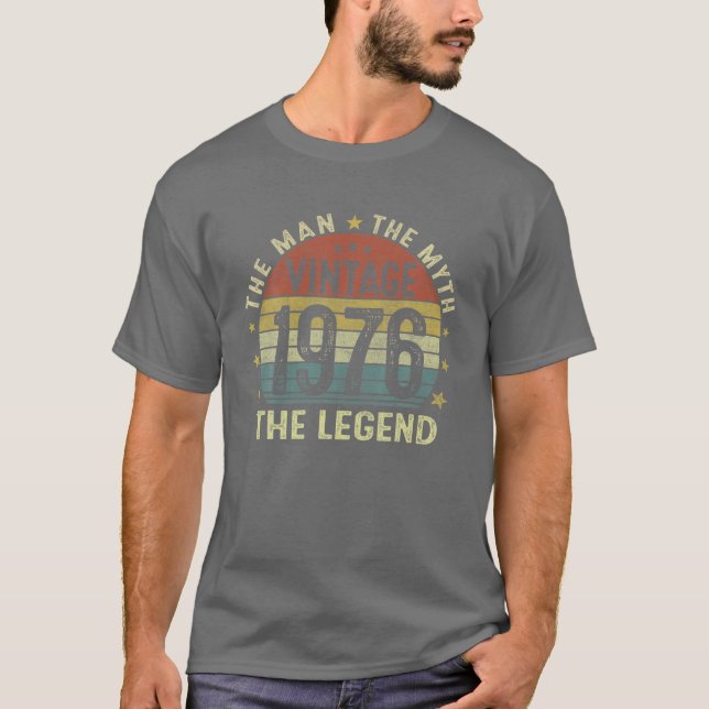 Retro 1983 Birthday May Born Legend Since 1983 T-Shirt (Front)