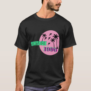 Retro 1990 Birthday Gift T-Shirt