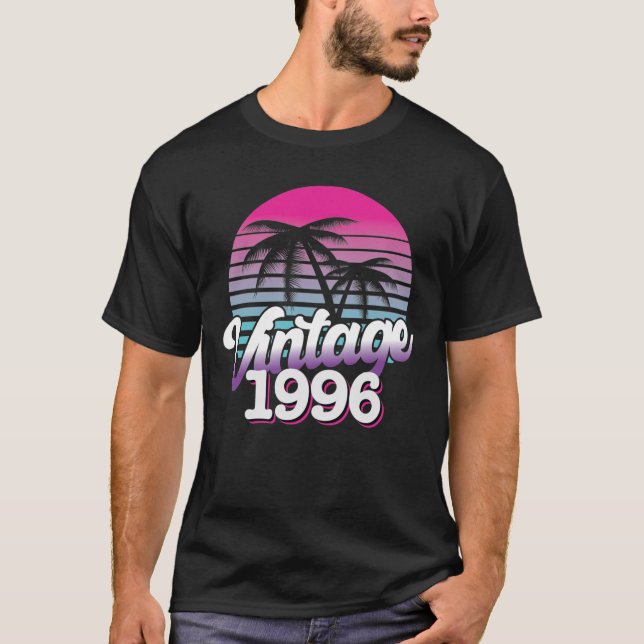 Retro 1996 Limited edition | Birthday Gift Idea T-Shirt (Front)
