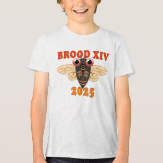 Retro 2025 Brood XIV Cicada Shirt for Kids