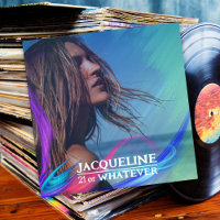 Retro 21st Birthday Colourful 90s Music Album Cove