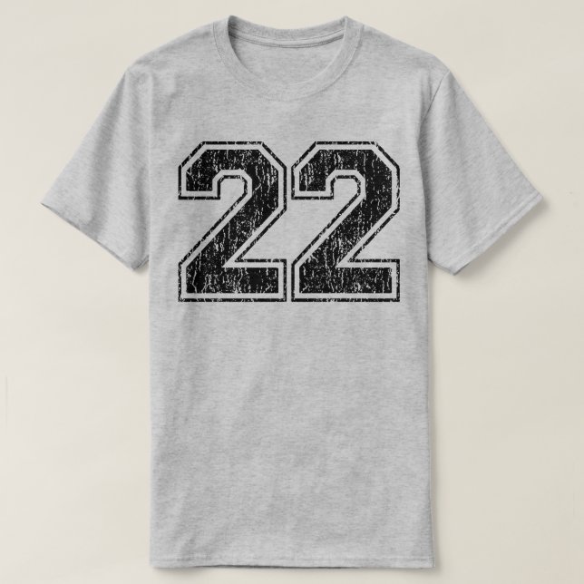 Retro 22 T-Shirt (Design Front)