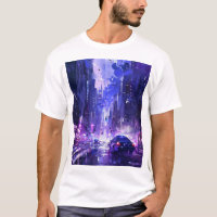 Retro 2D Street Fighter Style Game Background T-Sh