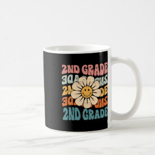 Retro 2nd Grade Back To School Second Grade 1st Da Coffee Mug