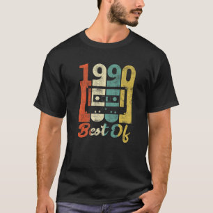 Retro 30th Birthday Cassette 1990 Gift 90s Best Of T-Shirt