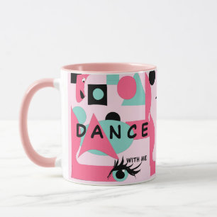 Retro 50s Coffee House Poetry Memories Mug