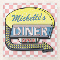 Retro 50s Diner Sign Create Your Own Custom