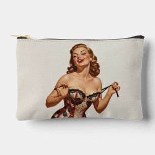 Retro 50's Pin-up Beauty Accessory Pouch