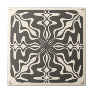 Retro 60s 70s California Nouveau Spanish Tile
