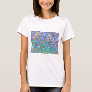 Retro 60s Peaceful Ocean Waves Apparel Gifts T-Shirt