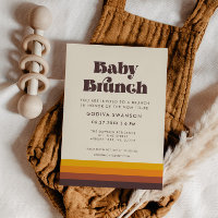 Retro 60s Vintage Mid Century Baby Brunch