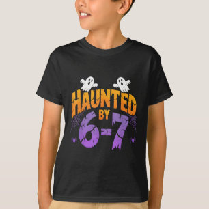 Retro 67 Halloween Haunted Spooky Six Seven 67 Hal T-Shirt