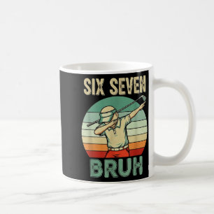 Retro 67 Meme 6 7 Six Seven Bruh Golf Golfer Vinta Coffee Mug