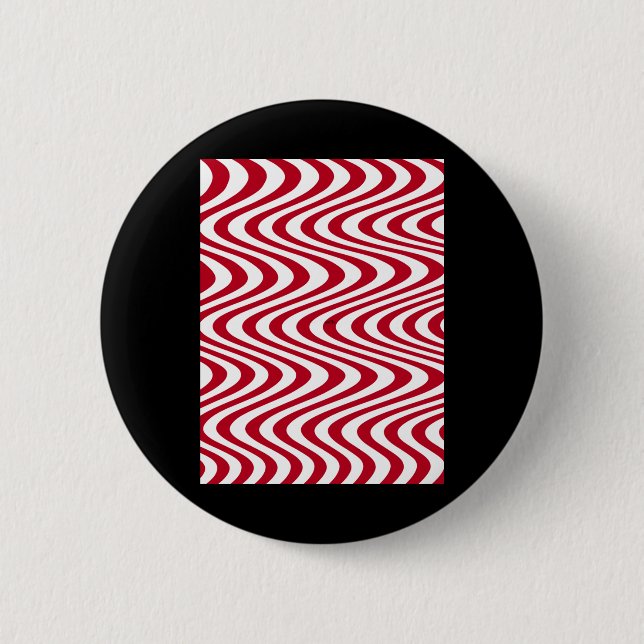 Retro  6 cm round badge (Front)