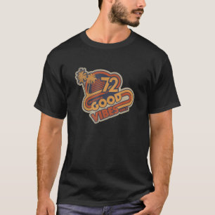 Retro 70s California Beach Vibes Slogan Quote Sayi T-Shirt