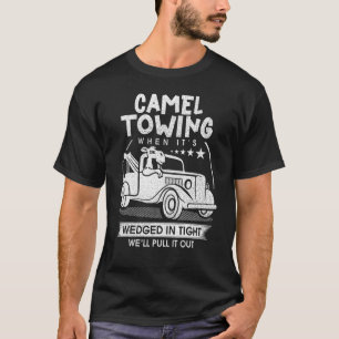 Retro 70s Camel Towing Services Vintage Tow Truck T-Shirt