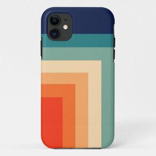 Retro 70s Colour Palette Throw Pillow Case-Mate iPhone Case