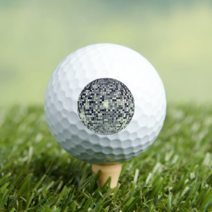 Retro 70s Disco Ball - Novelty Golf Balls