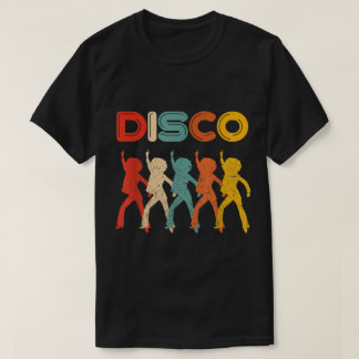 Retro 70s Disco Dancer Vintage Design T-Shirt
