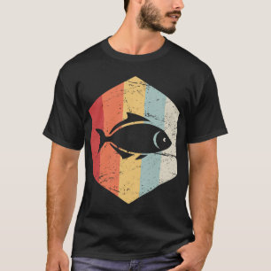 Retro 70s Fish Aquarium Icon T-Shirt