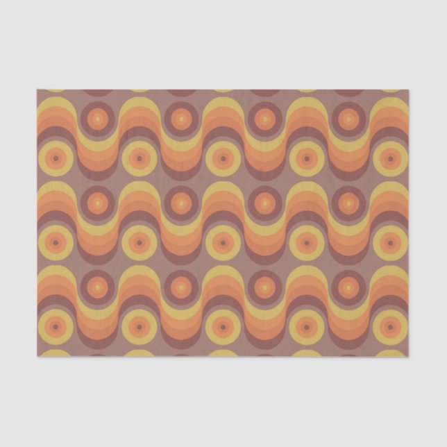 Retro/70s Pattern Tissue Paper (Front)