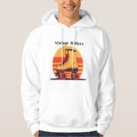 Retro 70s Roller Skate Hoodie