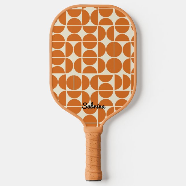 Retro '70s Shapes Customisable Pickleball Paddle  (Front)