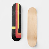 Retro 70's style skateboard design (Front)