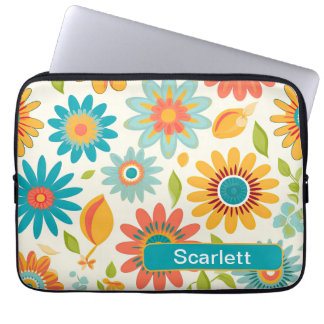 Retro 7 laptop sleeve